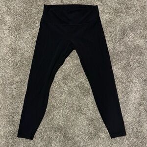Black High-Waisted Leggings